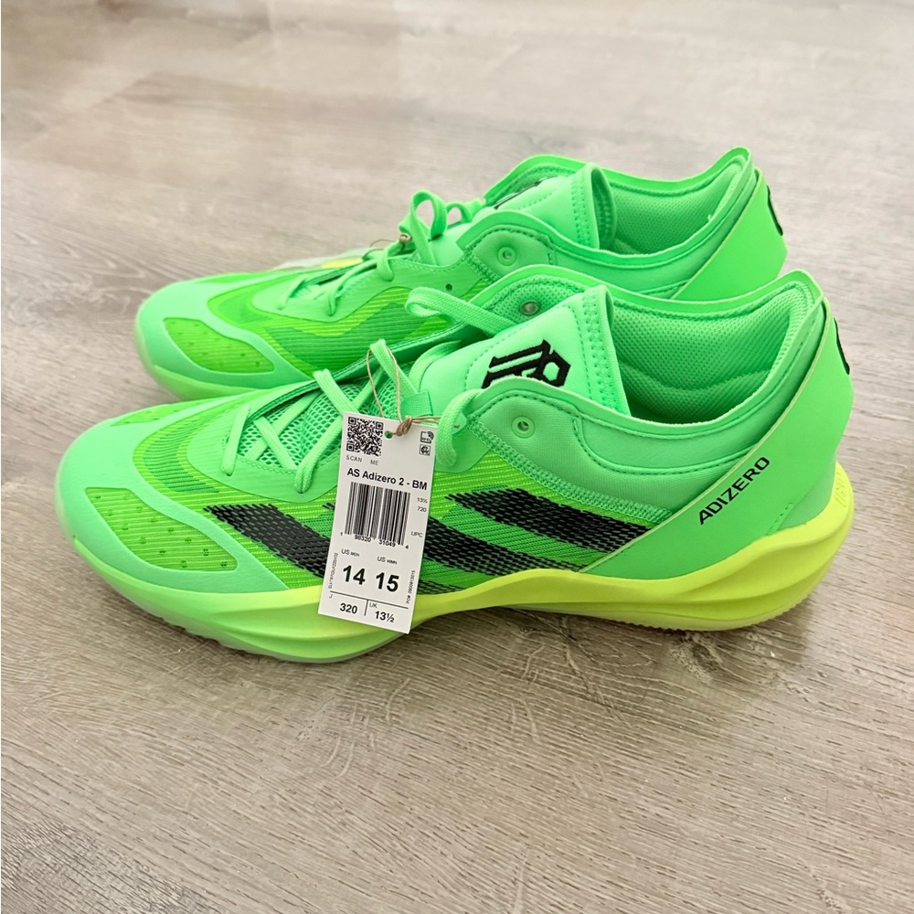 Adidas AS Adizero 2 Bennedict Mathurin PE Bomix World JP8850 Size 14